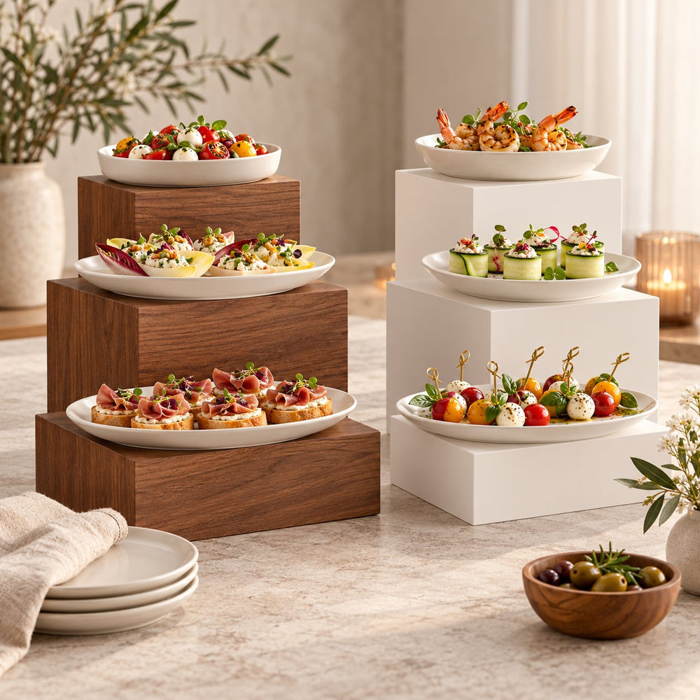 Buffet Risers & Serving Displays