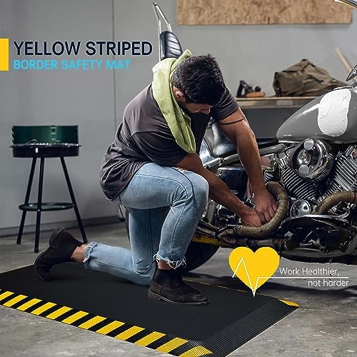 0.9" Anti Fatigue Mat for Industrial & Standing Mat & Home Kitchen, alternate view 7
