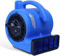 1/4 HP 1000 CFM Air Mover Blower Fan with 3 Speeds, Blue in Blue