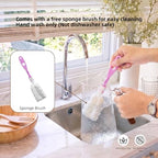 1.8L Glass Pitcher with Lid, Borosilicate Glass Carafe for Hot/Cold Drink, Water Pitchers with Handle for, alternate view 6