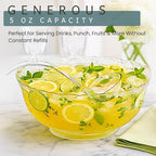 1-Count Large Clear Plastic Ladle 5 oz with Pour Spout - Serving Ladle with Hanging Hole for Punch, Juice, alternate view 6