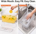 1 Gallon Drink Dispenser with Spigot and Stand, 2 Pack, alternate view 6