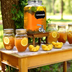 1 Gallon Glass Drinks Dispenser for Parties, alternate view 2