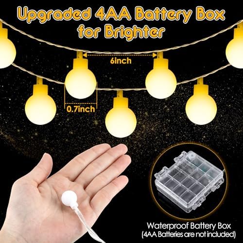 1 Pack 40ft 80LEDs Canopy Lights for 10'x 10' Pop Up Canopy Tent, alternate view 2
