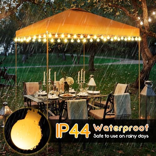 1 Pack 40ft 80LEDs Canopy Lights for 10'x 10' Pop Up Canopy Tent, alternate view 5