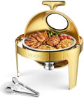 1 Pack Chafing Dish for Buffet Set, 6QT/ 5.7L Stainless Steel Chafer