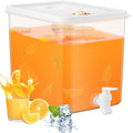 1 Pack Drink Dispenser for Fridge with Spigot, 2 Gallon