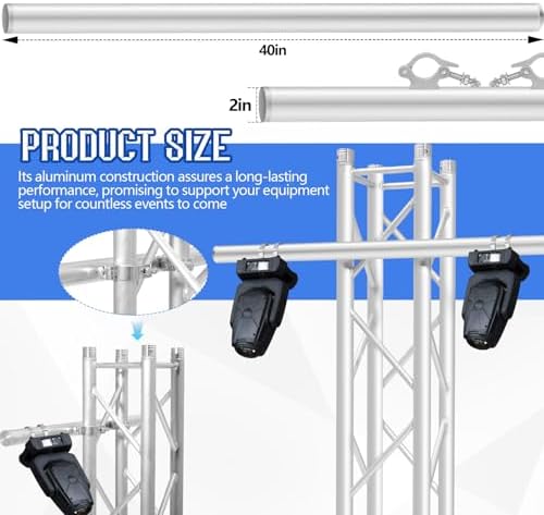1 Pcs 40 Inch Aluminum Truss Mounting Pole Extension, alternate view 3
