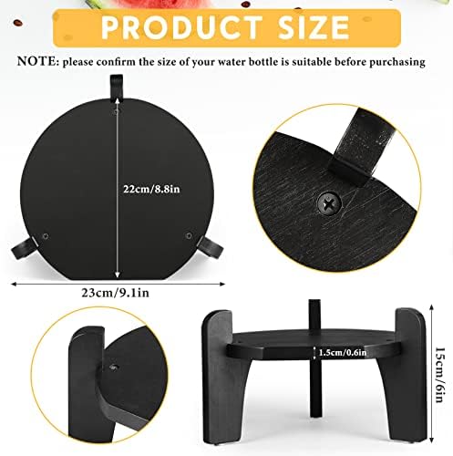 1 Pcs Beverage Drink Dispenser Stand Only for Drink, Black in Black, alternate view 2