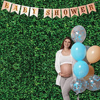 1 Roll 100x4.5 Ft Green Leaves Photography Backdrop Grass Tablecloth in 100x4.5 Ft, alternate view 5