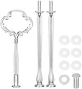 1 Set Cake Tray Stand Handle Cupcake Dessert Plate Hardware Fitting Holder Rod Stand Handle for Cake Stand