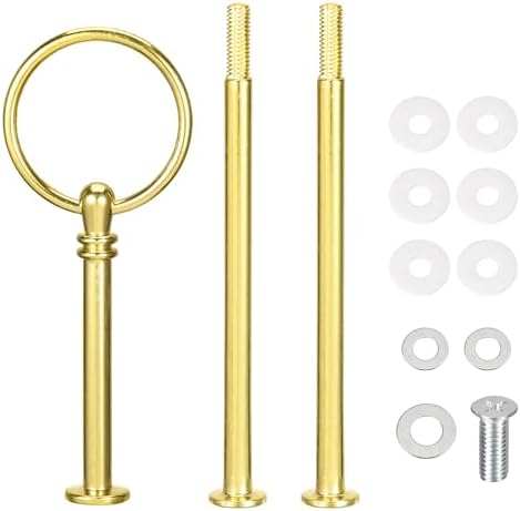 1 Set Cake Tray Stand Handle Cupcake Dessert Plate Hardware Fitting Holder Rod Stand Handle for Cake Stand