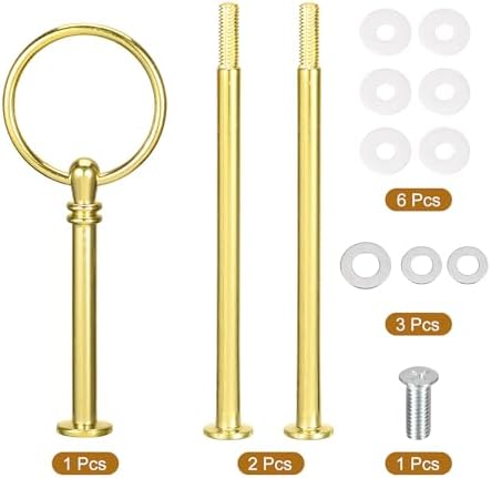 1 Set Cake Tray Stand Handle Cupcake Dessert Plate Hardware Fitting Holder Rod Stand Handle for Cake Stand, alternate view 5