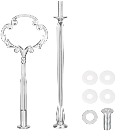 1 Set Cake Tray Stand Handle Cupcake Dessert Plate Hardware Fitting Holder Rod Stand Handle for Cake Stand