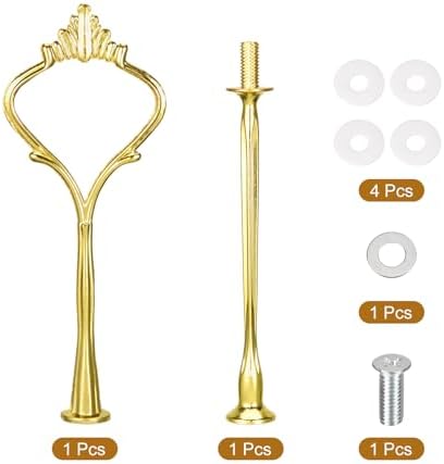1 Set Cake Tray Stand Handle Cupcake Dessert Plate Hardware Fitting Holder Rod Stand Handle for Cake Stand, alternate view 5