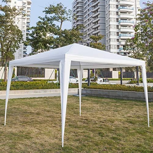10*10 Canopy Tent, Waterproof Party Tent for Outdoor Events, White in White, alternate view 5