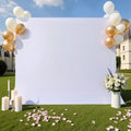 10×10ft White Backdrop Curtain for Weeding Parties, Wrinkle-Free Fabric Drape for Baby Shower, Birthday Party