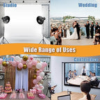 10 * 7ft Adjustable Backdrop Stand with Wheels, Photo Background Stand, alternate view 5
