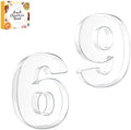 10" Acrylic Charcuterie Letters Fillable Tray, Reusable Alphabet Number Shaped Serving Plates for Charcuterie