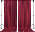 . 10 feet x 8 feet IFR Polyester Backdrop Drapes Curtains Panels with Rod Pockets - Wedding Ceremony Party Home