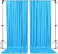 . 10 feet x 8 feet IFR Polyester Backdrop Drapes Curtains Panels with Rod Pockets - Wedding Ceremony Party Home