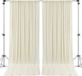. 10 feet x 8 feet IFR Polyester Backdrop Drapes Curtains Panels with Rod Pockets - Wedding Ceremony Party Home