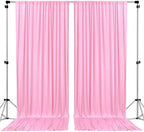 . 10 feet x 8 feet IFR Polyester Backdrop Drapes Curtains Panels with Rod Pockets - Wedding Ceremony Party Home