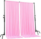 . 10 feet x 8 feet IFR Polyester Backdrop Drapes Curtains Panels with Rod Pockets - Wedding Ceremony Party Home, alternate