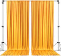 . 10 feet x 8 feet IFR Polyester Backdrop Drapes Curtains Panels with Rod Pockets - Wedding Ceremony Party Home