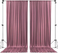 . 10 feet x 8 feet IFR Polyester Backdrop Drapes Curtains Panels with Rod Pockets - Wedding Ceremony Party Home