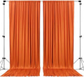 . 10 feet x 8 feet Polyester Backdrop Drapes Curtains Panels with Rod Pockets - Wedding Ceremony Party Home