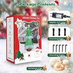 10 FT Christmas Inflatables Tree Decorations, Giant Blow-Up Tree Yard Decor in Green, alternate view 6