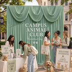 10 ft x 30 ft Sage Green Backdrop Curtains for Parties, Wrinkle Free Sage Green Photography Backdrop Drapes for, alternate
