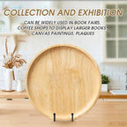 10 Inch 3 Pack Large Black Table Easel Plate Stands for Display Plate Holder Display Stand for Decorative Plate, alternate