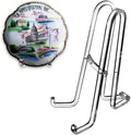 10 Inch Acrylic Plate Display Stand - Holder + Frame, Picture, Decorative Plate, Book, Photo Easel in 10 Inch