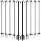 10 Pack 10Ft String Light Poles