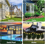 10 Pack 10Ft String Light Poles, alternate view 2