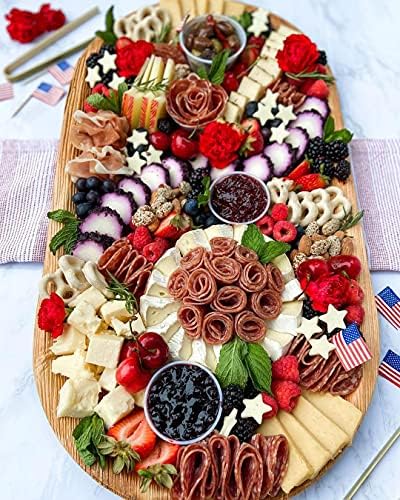 10-Pack 22"x12" Disposable Bamboo Trays |, Compostable Platters for Weddings, Charcuterie Boards & Events in, alternate view