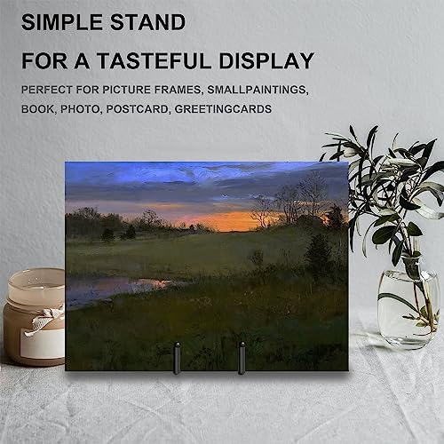 10 Pack 6 Inch Plate Stands for Display, Plate Holder Display Stand in Black, alternate view 7