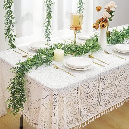 10 Pack Eucalyptus Garland 60Ft Artificial Vines Fake Greenery Garland, alternate view 2