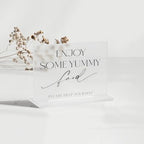 10 Pack Frosted Rectangle Acrylic Sign With Stand, 3.5x2.7 Inch Blank Frosted Acrylic Sign with Base, DIY Buffet