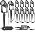 10 Pack Landscape Lights with Dusk to Dawn Sensor Controller