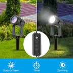 10 Pack Landscape Lights with Dusk to Dawn Sensor Controller, alternate view 4