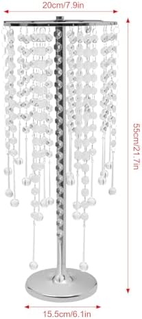 10 PCS Acrylic Vases, Versatile Crystal Wedding Flower Stand, 21.7in Flower Decorative Arrangement Holders for, alternate