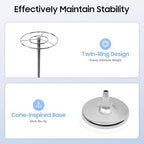 10 PCS Acrylic Vases, Versatile Crystal Wedding Flower Stand, 21.7in Flower Decorative Arrangement Holders for, alternate