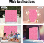 10 PCS Flower Wall Panel 24" x 16" Artificial Flowers Wall Decoration Decorative Hydrangea Flower Panels Walls, alternate