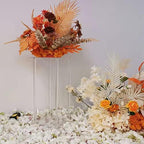 10 Pcs Wedding Centerpieces Acrylic Vases Clear Column Flower Vase Flowers Stand 7.87'' x 7.87'' x 23.6'', alternate view 4