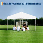 10 x 10 ft Pop-Up Canopy Tent with Removable Sidewall, White in 10 x 10 ft in White, alternate view 6