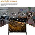 10 x 10ft Heavy Duty Backdrop Stand Kit (Black) in 10ft x 10ft in Black, alternate view 7