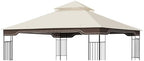 10 x 12 FT Gazebo Replacement Canopy for Regency II L-GZ798PST, Beige in 10 x 12 FT in Beige